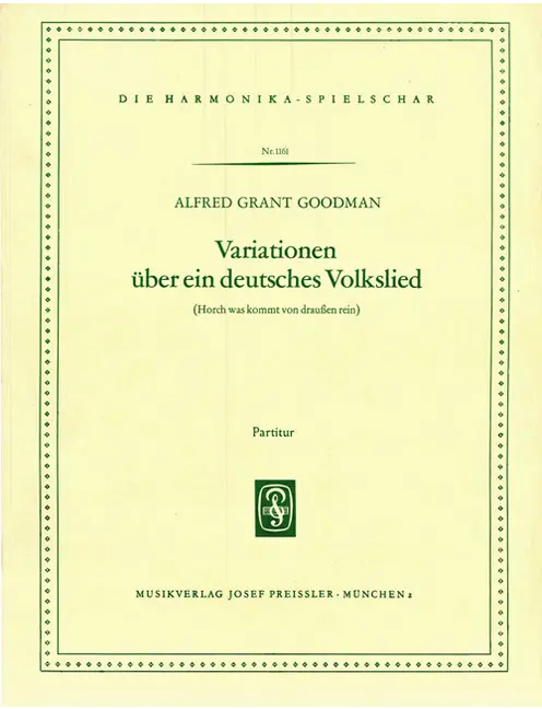 Variationen über ein deutsches Volkslied
